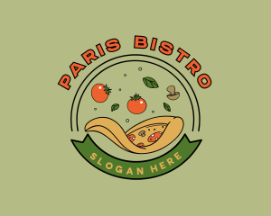 Pizza Restaurant Pizzeria logo design