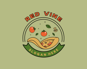 Tomato - Pizza Restaurant Pizzeria logo design