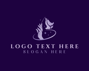 Decorator - Flower Hand Spa logo design