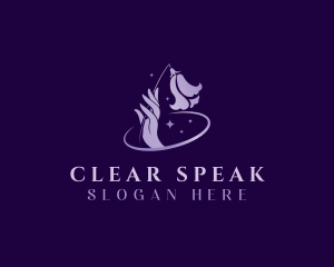 Flower Hand Spa logo design