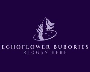 Flower Hand Spa logo design