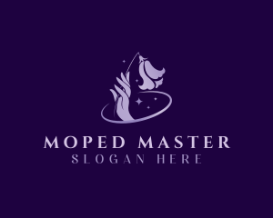 Flower Hand Spa logo design