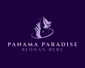 Flower Hand Spa logo design