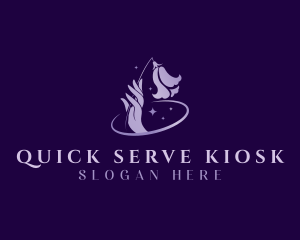 Flower Hand Spa logo design