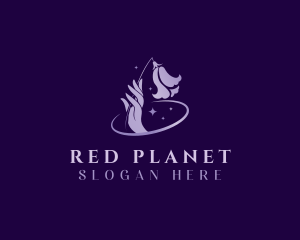 Flower Hand Spa logo design