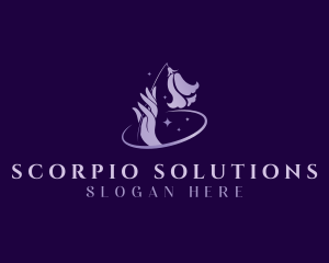 Flower Hand Spa logo design