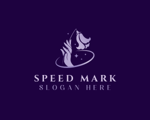 Flower Hand Spa logo design