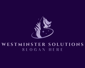 Flower Hand Spa logo design