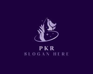 Flower Hand Spa logo design