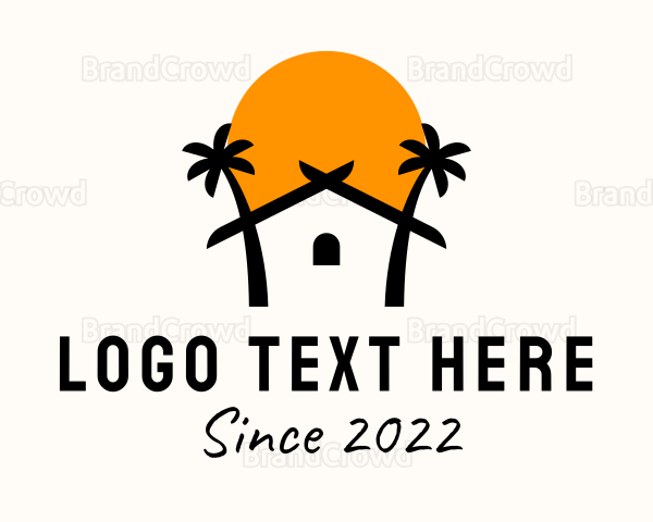 Vacation Beach Resort Logo