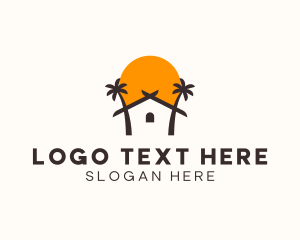 Tour - Vacation Beach Coast Resort logo design