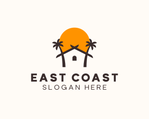 Vacation Beach Coast Resort  logo design