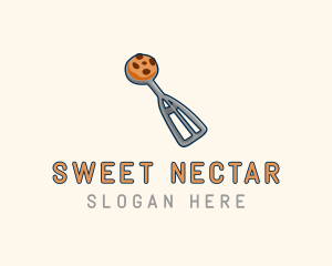 Cookie Baking Scoop logo design