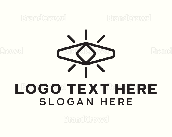 Geometric Eye Vision Logo