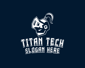 Titan - Knight Warrior Gamer logo design