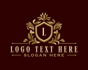 Premium Decorative Crest Logo