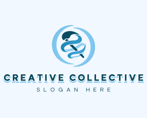 Creative Paintbrush Studio logo design