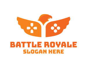 Fortnite - Orange Hawk Gaming logo design