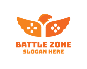 Pubg - Orange Hawk Gaming logo design