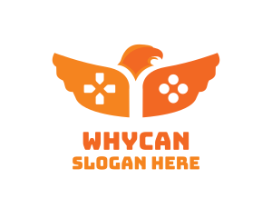 Eagle - Orange Hawk Gaming logo design