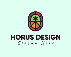 Church Mosaic Glass  logo design