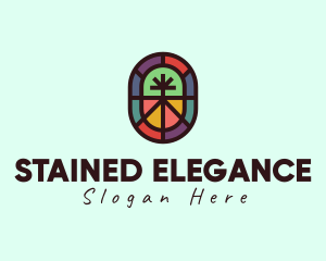 Church Mosaic Glass  logo design