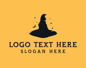 Witch Hat Wizard logo design