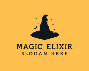 Witch Hat Wizard logo design