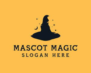 Witch Hat Wizard logo design