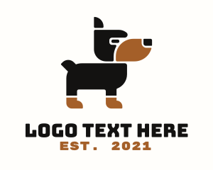 Wildlife Center - Doberman Dog Veterinarian logo design