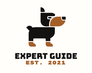 Guide - Doberman Dog Veterinarian logo design