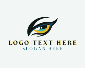 Falcon - Eagle Eye Wildlife logo design