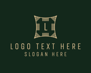 Lettermark - Retro Art Deco Company logo design