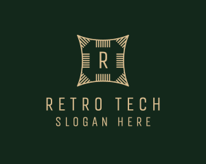 Retro Art Deco Company logo design