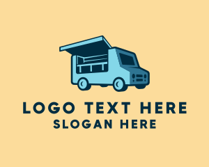 Automobile - Food Stall Truck logo design