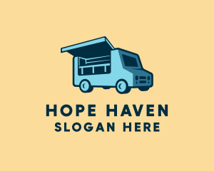 Food Stall Truck Logo