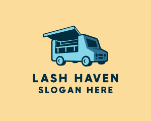 Food Stall Truck logo design