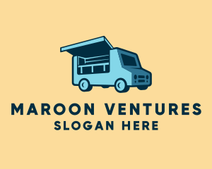 Food Stall Truck logo design