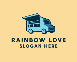 Food Stall Truck logo design