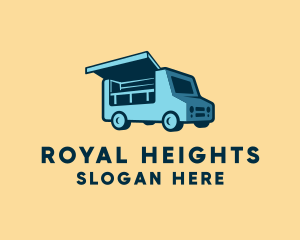 Food Stall Truck logo design