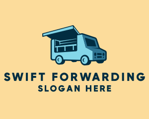 Food Stall Truck logo design