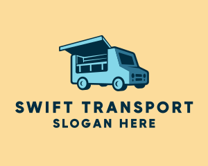 Food Stall Truck logo design