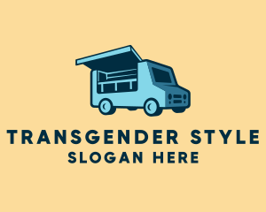 Food Stall Truck logo design