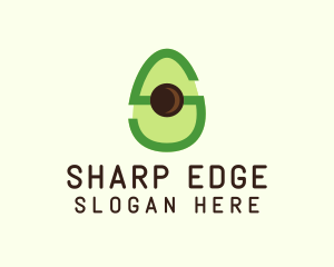 Letter S Avocado  logo design