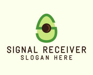 Letter S Avocado  logo design