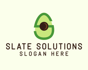 Letter S Avocado  logo design