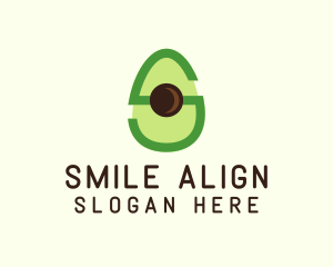 Letter S Avocado  logo design