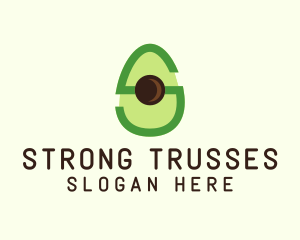 Letter S Avocado  logo design