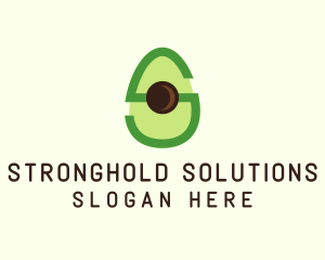 Letter S Avocado  logo design