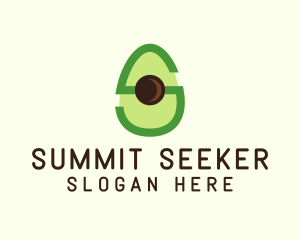 Letter S Avocado  logo design